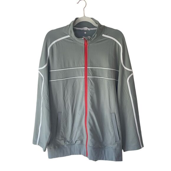 Men's Lululemon Retro Zip Front Athletic Jacket sz. L #AA - Picture 1 of 11